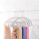 Scarf Hanger 5 Round Loops Holder Ties Belts Organizer Home-Tools-Hot 1pcs