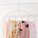 Scarf Hanger 5 Round Loops Holder Ties Belts Organizer Home-Tools-Hot 1pcs