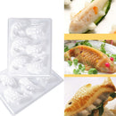 Plastic Fish Cake Jelly Handmade Sugarcraft Mold DIY Chocolate Mould Tools x1