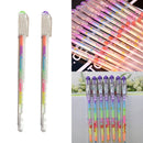 6 Colors  Kids Gel Pen  Shinning Refill Drawing Office Stationery
