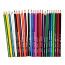 24 Colors Non-toxic Set Pencils Base Fine Art Drawing For Artist Sketch fgd