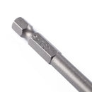 8x/Set T8-T40 100mm Hollow Magnetic Torx Screwdriver Bits 1/4" Hex Shank Durable