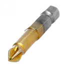 10pcs 50mm 1/4" Titanium coated Anti Slip Cross Magnetic Shank PH2 Screwdriver g