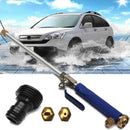 Aluminium High Pressure Power Washer Spray Nozzle Water Gun Hose+2 Spray Tip