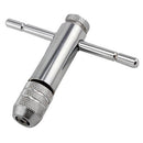 Flexible  M3-m8 3mm-8mm Hss T-handle Reversible Ratchet Wrench Tapping Th XUX
