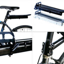Cycling Bicycle Bike Seat Post Rear Carrier Cargo Rack Adjustable Black CYX