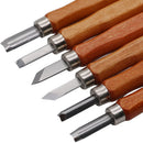 12Pcs Wood Carving Hand Chisel Tool Kit Set Wood working Professional  RHI