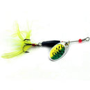 6 Pcs Hard Metal Fishing Lures Small Minnow Lure Bass Crank Bait Tackl WVP