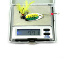 6 Pcs Hard Metal Fishing Lures Small Minnow Lure Bass Crank Bait Tackl WVP