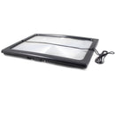 4 LED Lights 3X Magnifier Glass Foldable Hands Free for Reading Full Page