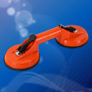 1x 2-Cups Glass Sucker Car Dent Repair Carrying Grabbing Puller Suction Cup Tool
