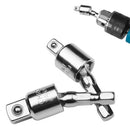 2pcs/Set 1/4" 3/8" Hex Shank Impact Driver Power/Tool Drill Bits Socket Adapter