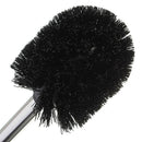 2x Stainless steel toilet brush WC Washroom Cleaning Toilet Brush Black fgd