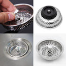 2x Kitchen Waste Stainless Steel Sink Strainer Plug Drain Stopper Basket IEM