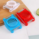 4Pcs Egg Mushroom Fruit Salad Garnish Slicer Strawberry Veggie Sliced Cutter
