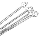 60pcs Stainless Steel Nylon Straw Cleaners Cleaning Brush Drinking Pipe Cl BBG