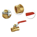Bathroom Copper Ball  Full Port PEX Ball Valve 3/4 Inch Forged Brass Lead Free