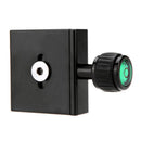 Metal Clamp & Quick Release Plate for Manfrotto Arca-Swiss Tripod Ball Head LQN