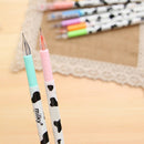 12 Pcs Cute Milky Gel Pens Ballpoint Pen-Set Study Stationery Student Supply DFg