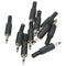 10Pcs 3.5mm 1/8" Male Mono Jack Plug Audio Solder Connector DIY Supplies rtg