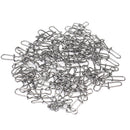 100Pcs Sea Fish Fishing Lure Line Connector Cross Lock Snap Clip Tackle To HCE
