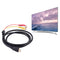 1080p HDMI Male S-video to 3RCA AV Audio Cable Cord Adapters For TV HDTV DVD X 1
