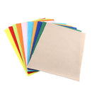 10pcs Square Plush Blend Felt Non-woven Fabric Mixed-Color DIY 30*20cm