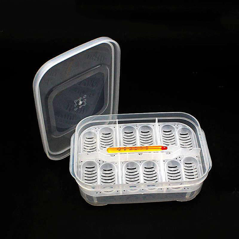 12 Grids snakes Gecko lizards Reptiles eggs hatcher tray Hatcher Brand SQP