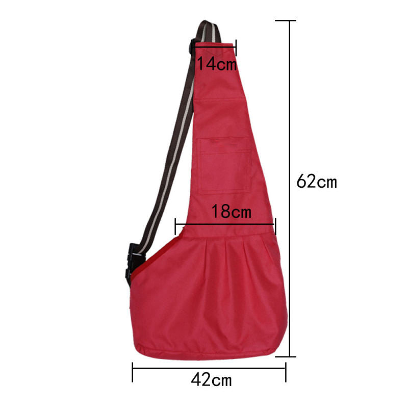 Pet Dog Cat Puppy Carrier Bag Outdoor Travel Sling Single Shoulder Tote Backpack