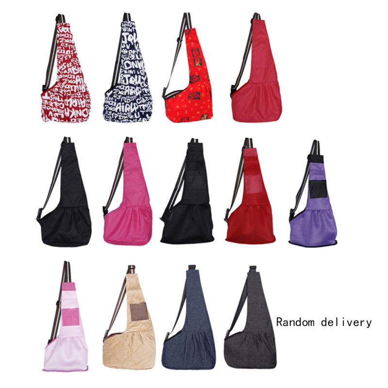 Pet Dog Cat Puppy Carrier Bag Outdoor Travel Sling Single Shoulder Tote Backpack