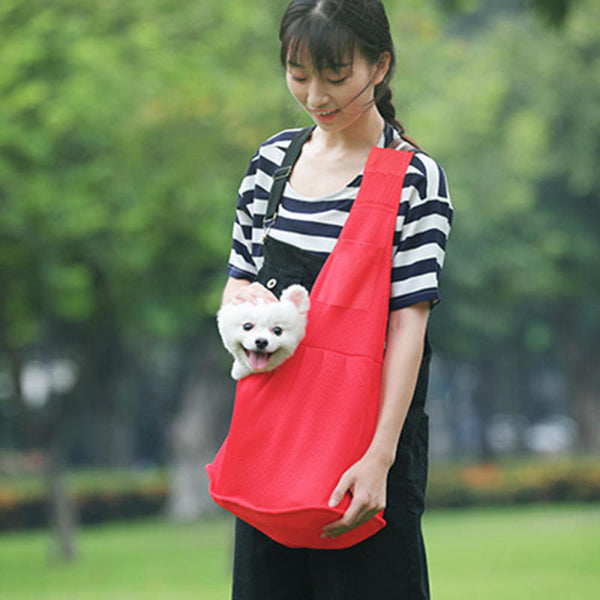 Pet Dog Cat Puppy Carrier Bag Outdoor Travel Sling Single Shoulder Tote Backpack