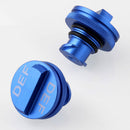 Aluminum DEF Fuel Cap Blue Truck Permanent Cap for 2013-2017 Dodge Ram Well GHO