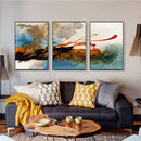 Abstract Ink Paint Un-framed Canvas Print Painting Pictures Home Decor Wa ZWK