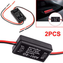 2X GS-100A LED Brake Stop Light Strobe Flash Module Controller Box Car V SJX