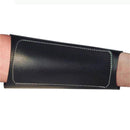 Archery Cow Leather Protective Arm Shield Wrist Arm Arrow Recurve Bow Black CYX