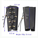 Archery Cow Leather Protective Arm Shield Wrist Arm Arrow Recurve Bow Bla VDW