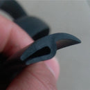 1.7M T-Shape Car Windshield Trim Edge Protector Rubber Seals Strip Weatherstrip