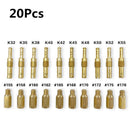 20x Carburetor Main Jets With Slow Pilot Jets For PWK Keihin OKO CVK Carb XPF