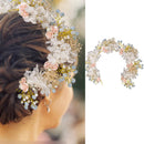 Bridal Headdress Studio Handmade Wedding Dress With Crystal Hair Comb Jewe ULC