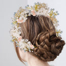 Bridal Headdress Studio Handmade Wedding Dress With Crystal Hair Comb Jewe ULC