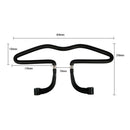 Black Auto Car Seat Headrest Jacket Coat Suit Clothes Hanger Holder PU + Metal