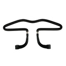 Black Auto Car Seat Headrest Jacket Coat Suit Clothes Hanger Holder PU + Metal