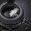 USB 3.5mm Gaming Headset With Mic LED Headphones Stereo Surround for PC  RNU