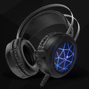 USB 3.5mm Gaming Headset With Mic LED Headphones Stereo Surround for PC  RNU