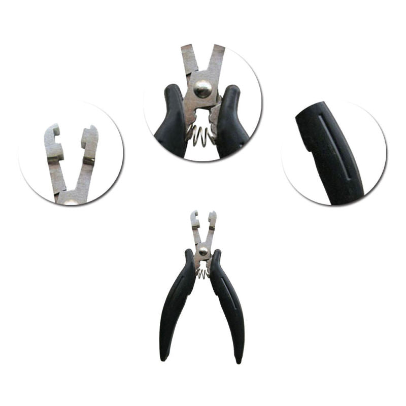 Heat Fusion Glue Pre Bonded Hair Extensions Pliers/Clamp hair extension plier mn