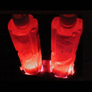 1x LED Universal Car Cup Holder Pad Mat Auto Interior Atmosphere Light Red