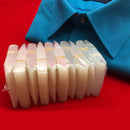 2000pcs PET Clear Plastic Formal Shirt Collar Stays Straightener Stiff BJN
