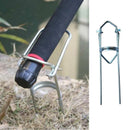 4x Fishing Rod Stand Support Bracket Rest Ground Holder Adjustable Pole Sea FFP