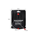 20L Solar Power Shower Camping Water Portable Sun Compact Heated Outdoor THC