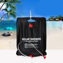 20L Solar Power Shower Camping Water Portable Sun Compact Heated Outdoor THC